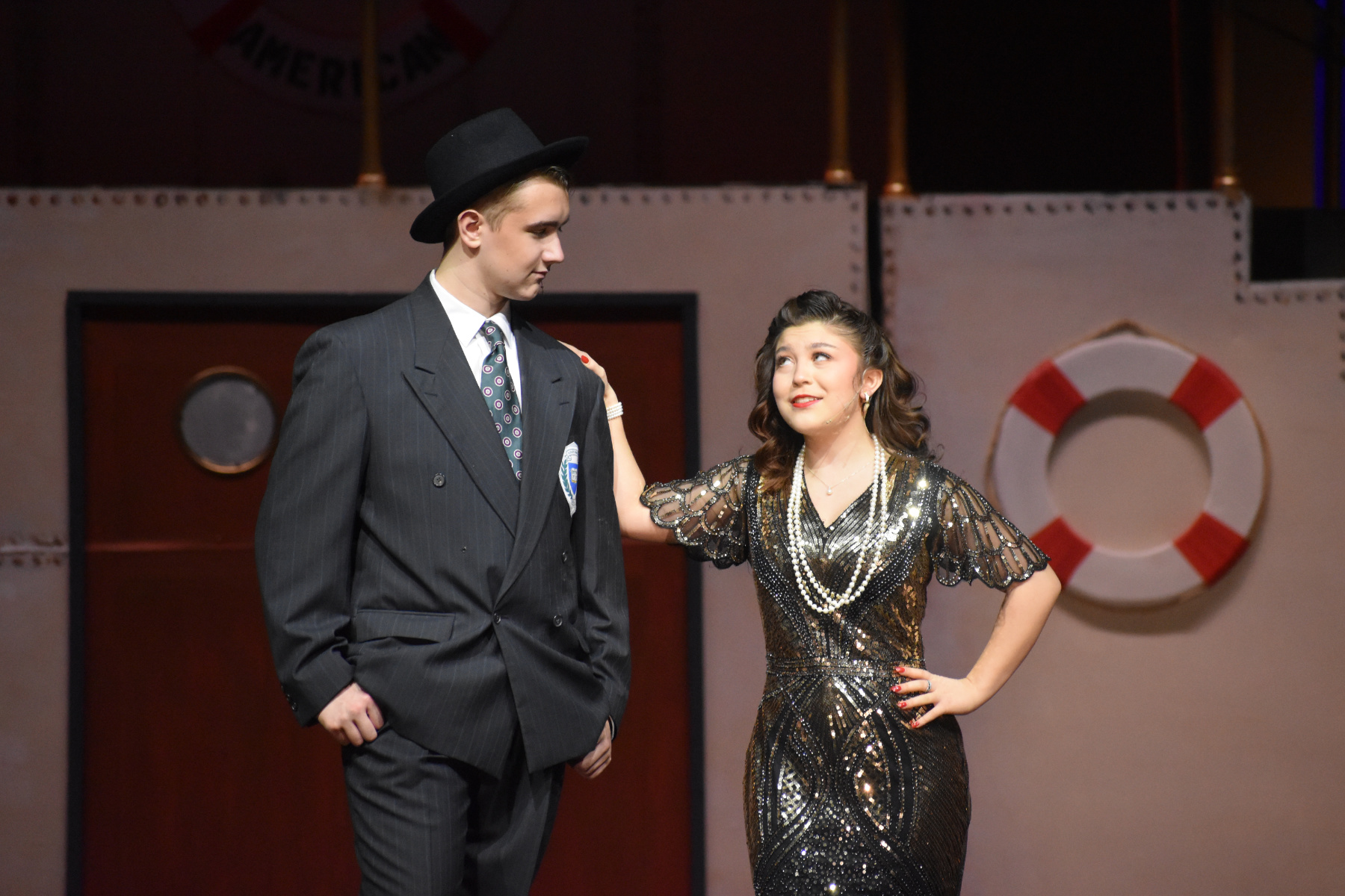 Eli as Billy Crocker in Anything Goes.